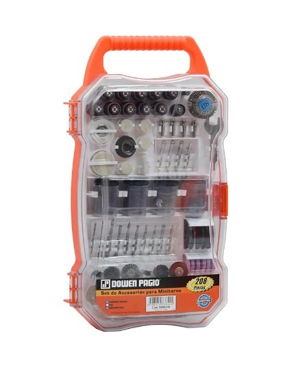 SET ACCESORIOS MINITORNO 208 Pz.DP